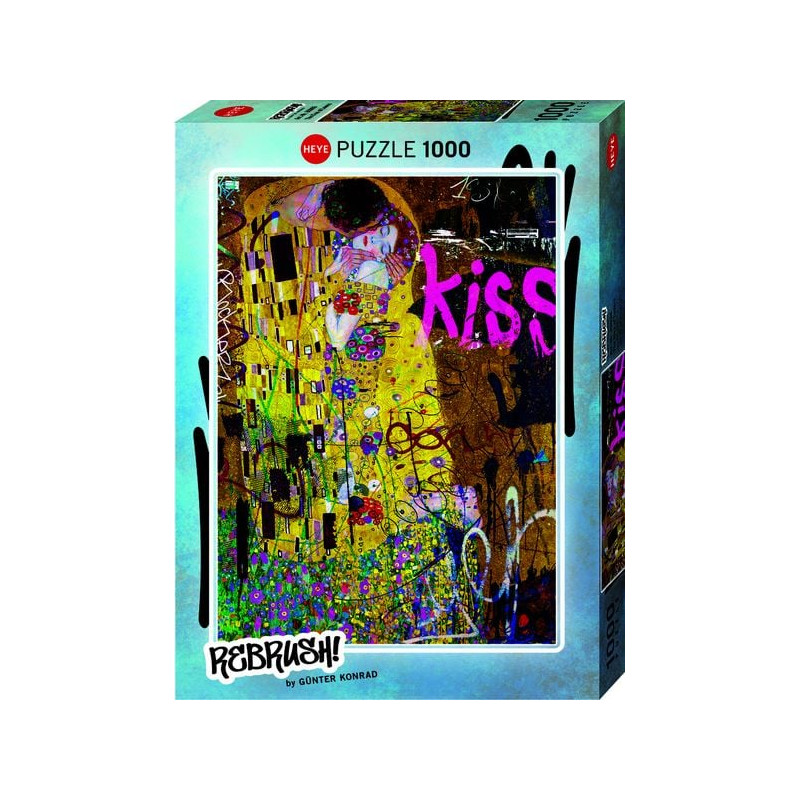 Puzzle 1000 pzs. Rebrush! The Kiss of Lovers
